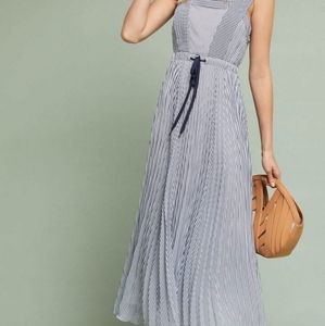 NWT Anthropologie Maeve Darcy Blue Striped Dress